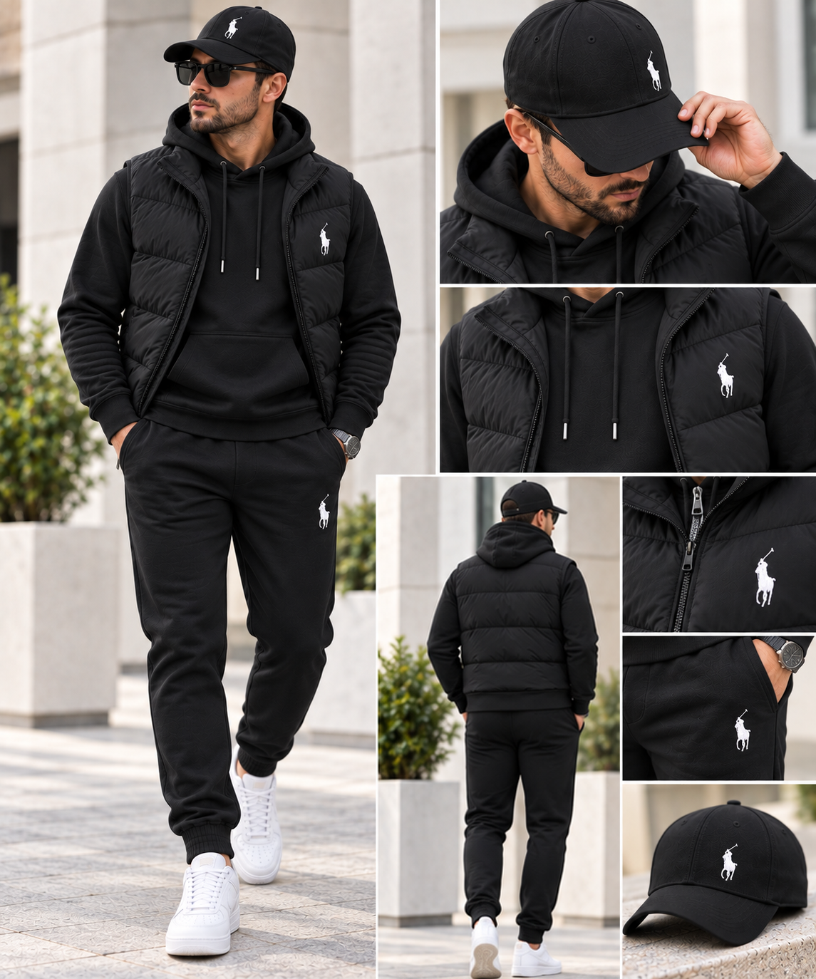 RL™ 5-Piece Set – Sweat, Pants, Jacket & Tee