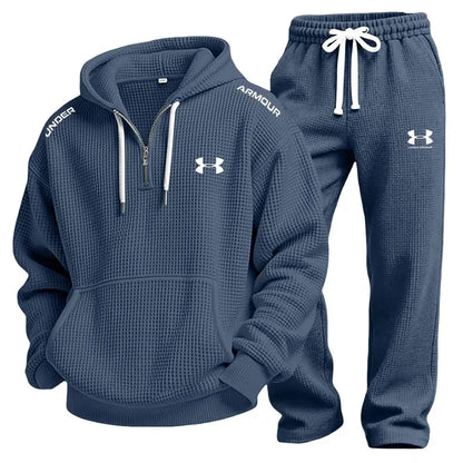 Elite Waffle-Knit Performance Hoodie Jogger Set || Clearance sale