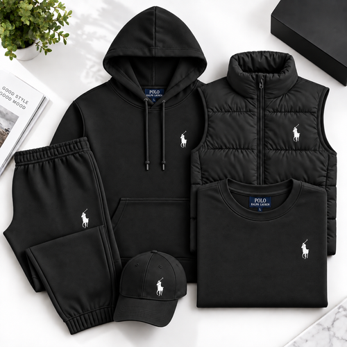 RL™ 5-Piece Set – Sweat, Pants, Jacket & Tee