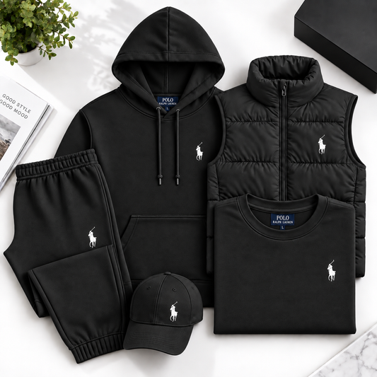 RL™ 5-Piece Set – Sweat, Pants, Jacket & Tee